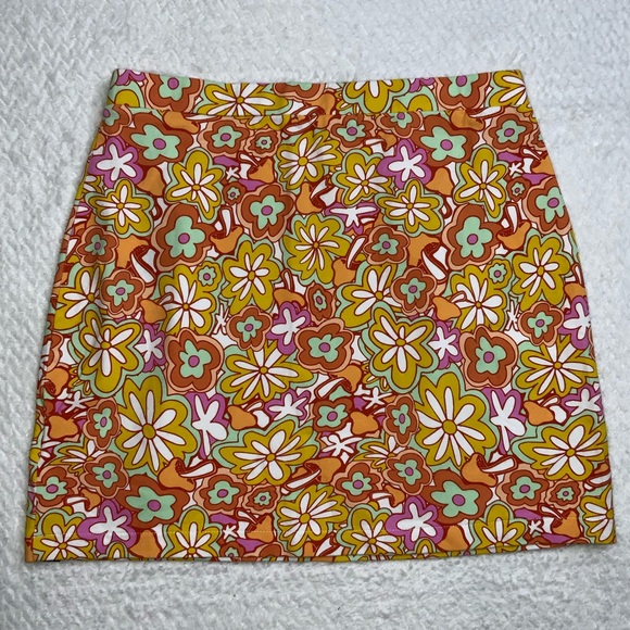 Vans Colorful Floral Pencil Skirt - Picture 7 of 9